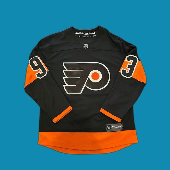 Jakub Voracek 93 NHL Philadelphia Flyers Fanatics Jersey Sz S - Picture 1 of 5